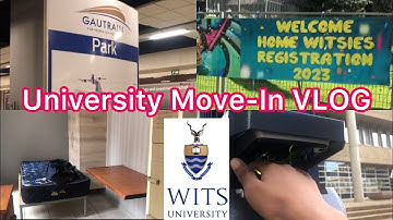WITS UNIVERSITY MOVE-IN 2023 + Room Key Collection | Res Move-In Vlog