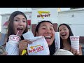 TRYING IN N OUT FOR THE FIRST TIME | MUKBANG