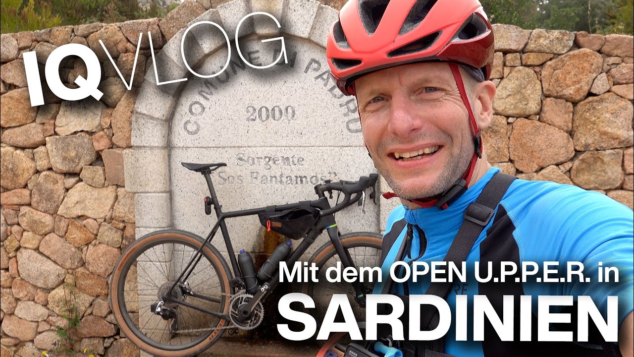 Sardinien Herbst-Rennradreise mit dem OPEN U.P.P.E.R. - Die perfekte Fahrradinsel? #iqvlog