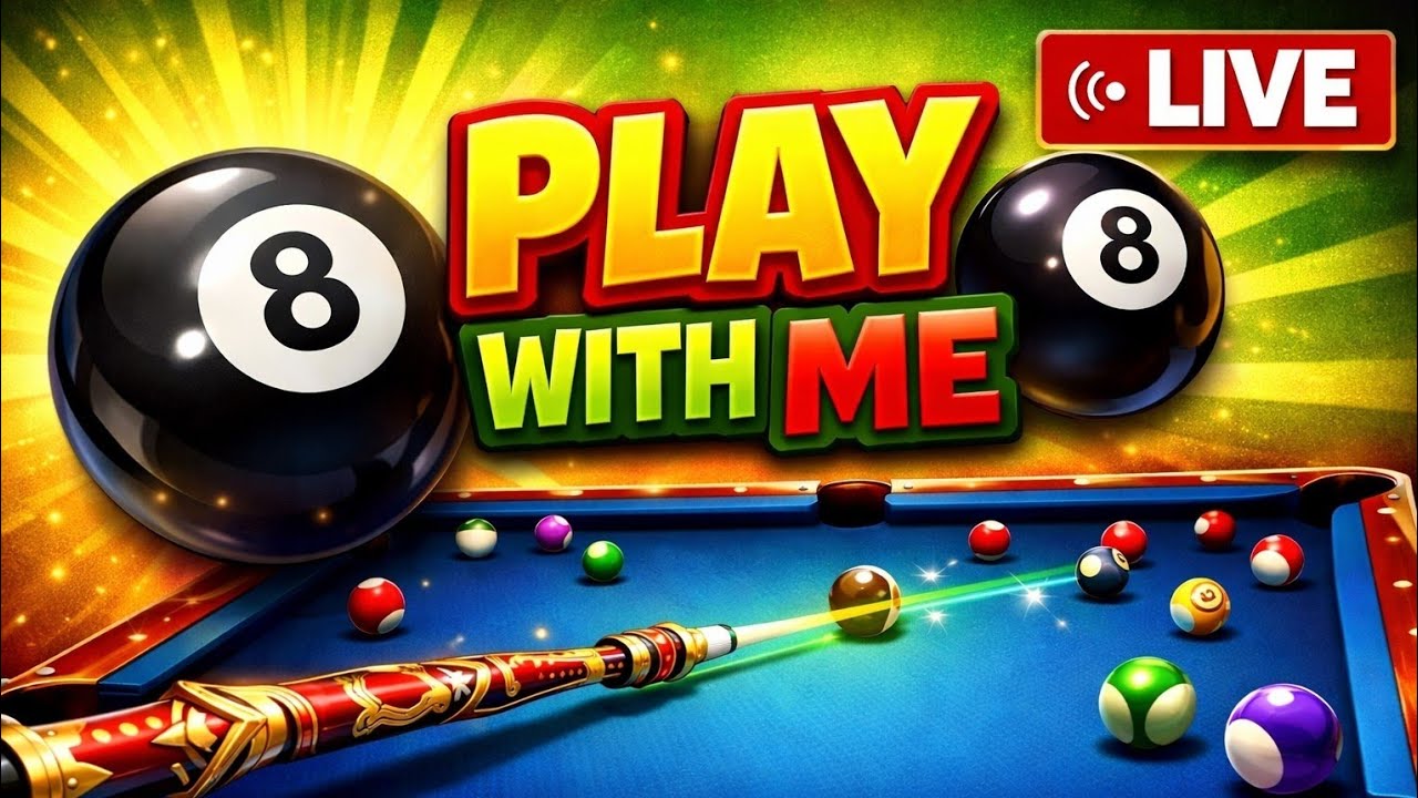 8 Ball Pool Pakistan Live 🎱 | Challenge Open