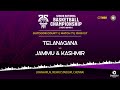 M71 | TELANGAN vs JAMMU & KASHMIR | WOMEN | 75TH SENIOR NATIONALS BASKETBALL CHAMPIONSHIP
