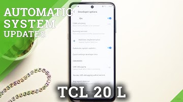 How to Enable Automatic System Updates in TCL 20 L – Activate Auto Updates