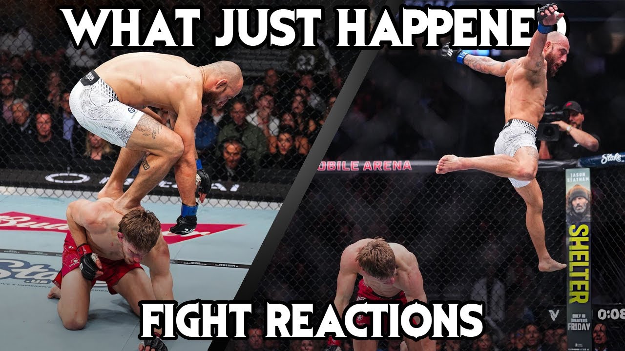 Jean Silva vs Arnold Allen Full Fight Reactions | He Jumped Off His Back???