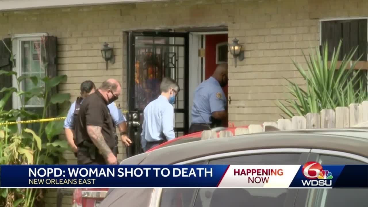 Woman found shot, killed in New Orleans East; NOPD investigating - YouTube