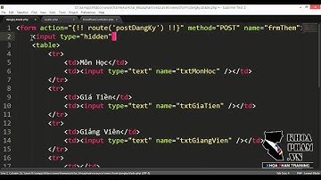 Lập trình Laravel tại KhoaPham Vn   Bài 36 112 Form Request   YouTube