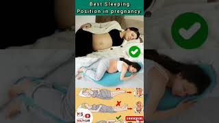 This is how to should sleep in pregnancy best Sleeping position shere video pregnancy