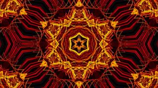Golden Maze Abstract Fractal Art HD