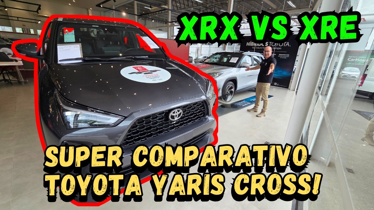 COMPARATIVO INÉDITO!! QUAL O MELHOR YARIS CROSS?