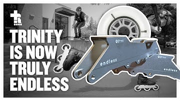 Endless 90 Trinity Frame + Iqon Eqo 90 Wheel Review | Big Wheel Inline Skating
