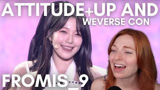'Attitude' + 'Up And' Stage Cam @ 2023 Weverse Con Festival - fromis_9 (프로미스나인)
