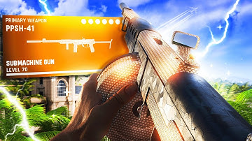 * NEW * BEST PPSh 41 CLASS SETUP is OVERPOWERED as SNIPER SUPPORT in CALDERA WARZONE