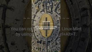 Shortcut for Opening Terminal in Linux Mint :: 2026-02-23 #shorts #TechTips #dotKey