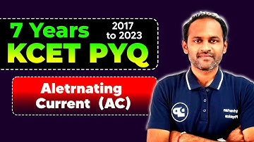 KCET PYQ AC Alternating Current #kcet #physics #kcetpyq