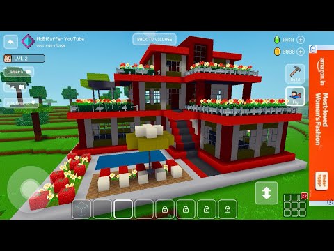 Block Craft 3D: Crafting Gameplay #5023 | Modern House 🏠 
