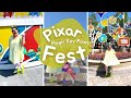 Pixar Fest Vlog Magic Key Turning Red Paws pick up Disney's California Adventure