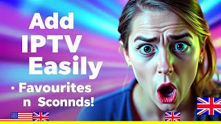 Add IPTV Channels to Favorites Easily