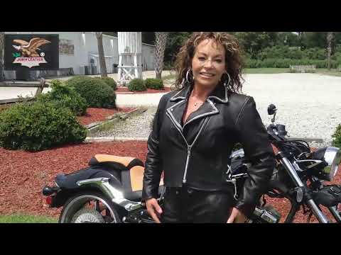 AMERI ♡ LEATHER JACKET Yohji Yamamoto Y's x Justin Davis AW2009 Pin-Up Girl Leather
