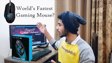 Logitech G402 HYPERION FURY Complete Review | Comparison with an optical mouse and DPI explained