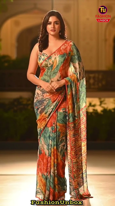 Saree Glam That Will Steal Your Heart ❤️ #DesiStyle