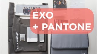 [Unboxing] EXO + Pantone Goods