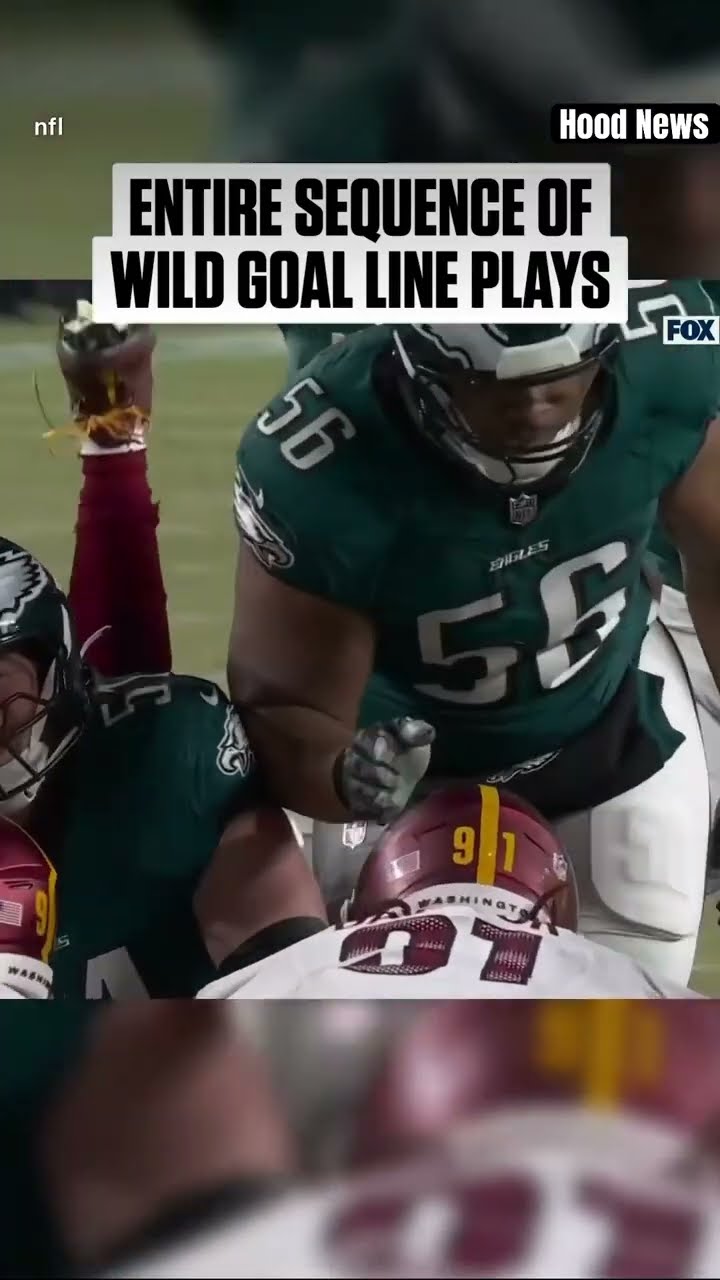 Best caption wins #hoodnews #philadelphiaeagles #commanders #eagles #NFL #footballshorts #sports #us