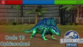Code 19 With The Ophiacodon!