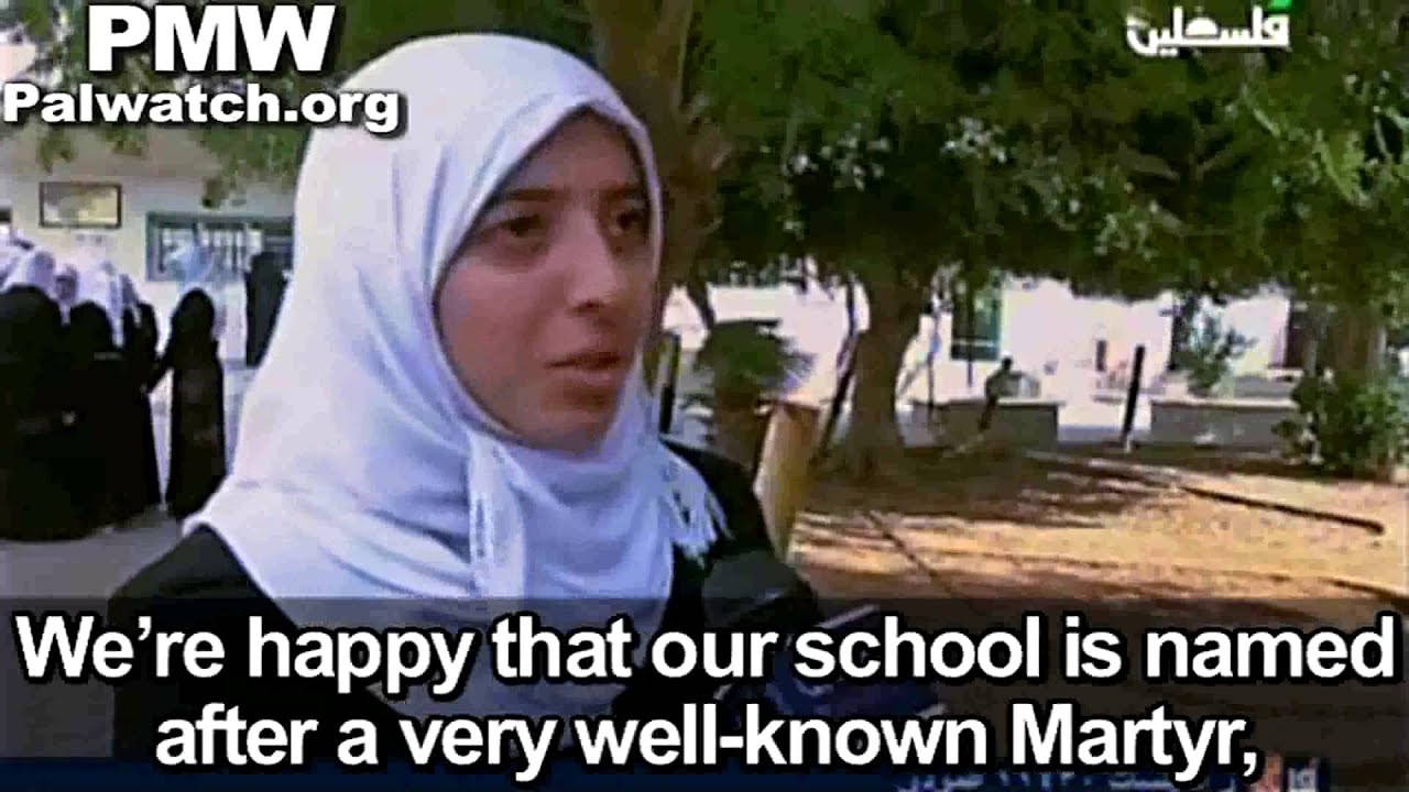 Palestinian youth view terrorist bomb-maker as role model