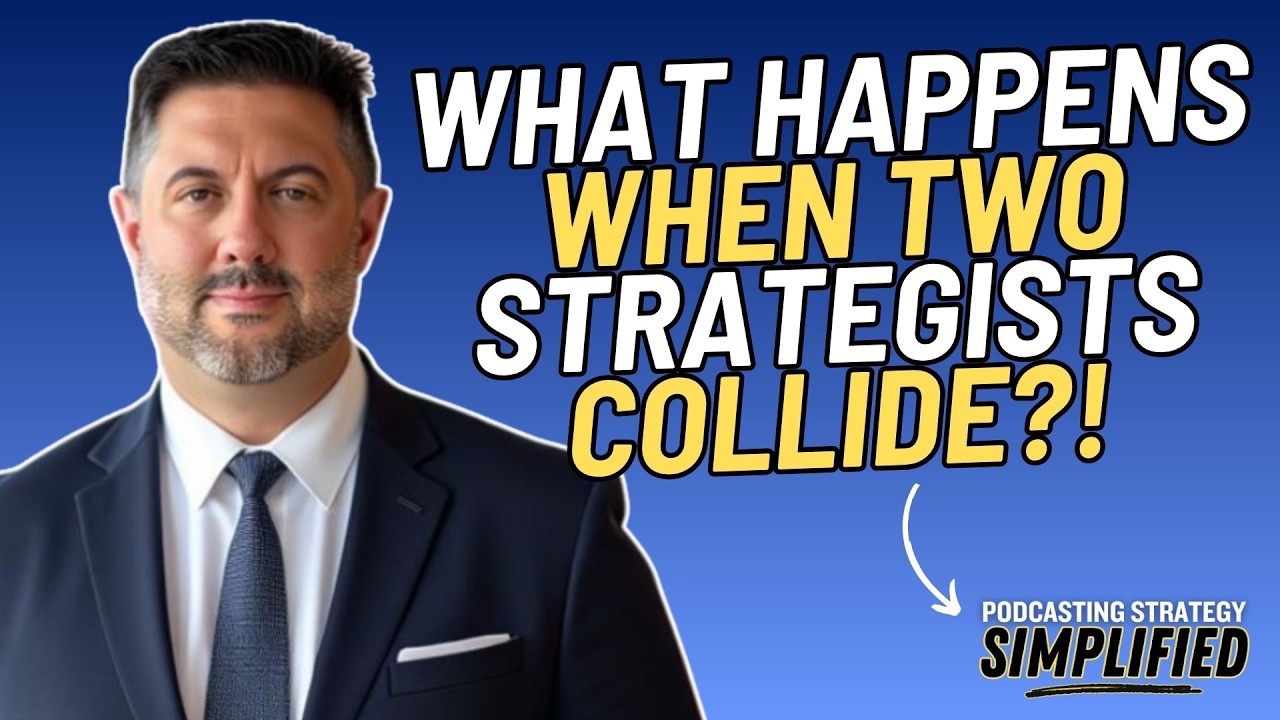 Two Podcast Strategists Collide: A Masterclass in Organic Advice