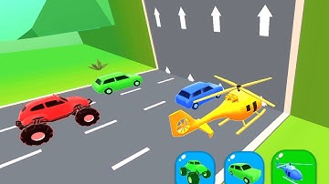 Shape shifting 🚲🚁🚗 All Levels Gameplay Walkthrough Android,ios Max Level