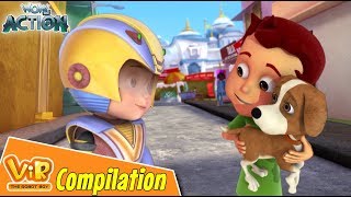 Vir The Robot Boy | Non Stop Action | Cartoon For Kids | Compilation 16
