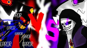 【Multi-player cooperative animation】(foretell) Error sans VS Epic sans !