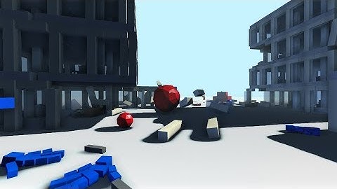 Crazy AI battle (Blender Game Engine)