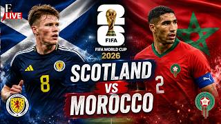 🔴Scotland VS Morocco LIVE | FIFA World Cup | Scotland VS Morocco | Scott McTominay | Achraf Hakimi