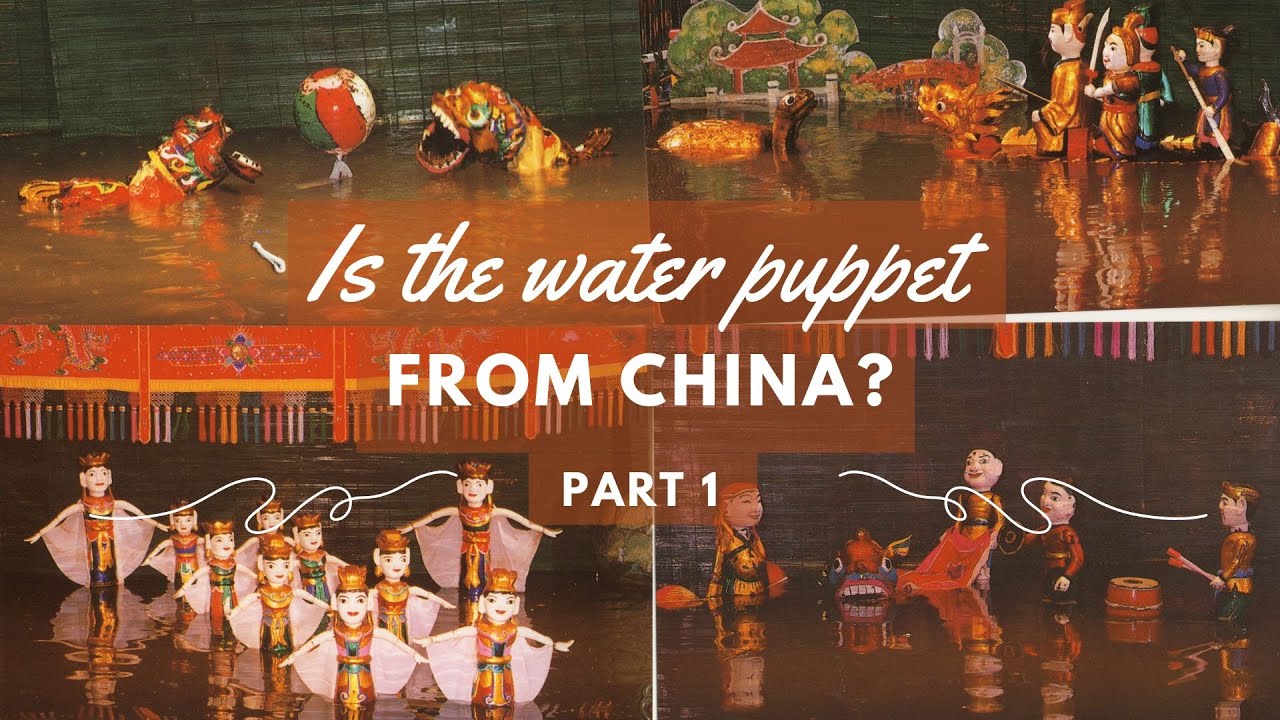 The Water Puppet theatre for children a bit of history Part 1 YouTube