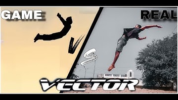VECTOR GAME ALL TRICKS - Flip In Real Life (Parkour Game) Flip Video/Acrobatics Video| @BBoyRitik