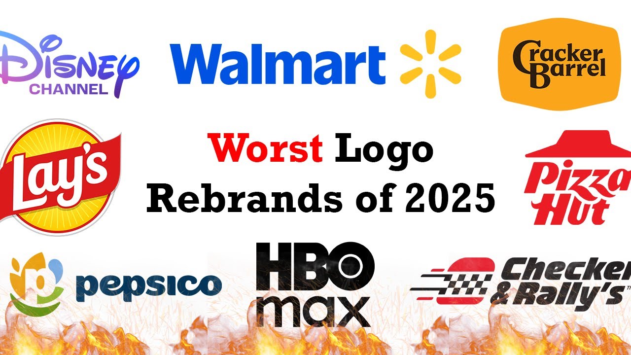 Worst Logo Rebrands of 2025
