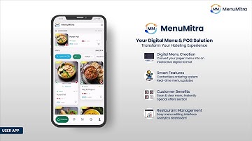 Restaurant POS System Demo | QR Code Ordering | MenuMitra 2025