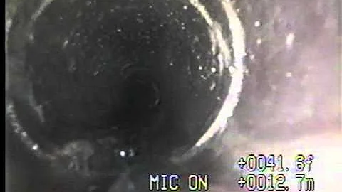 Plumbing Camera - shows pipe needs sewer line repair