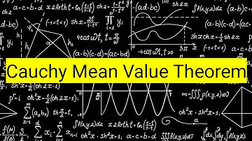 Cauchy Mean Value Theorem,
