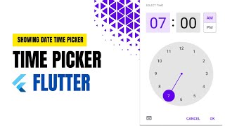 Flutter Time Picker Tutorial  | Flutter Widgets | Saurav Roy