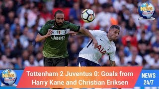 Today's World: Tottenham 2 Juventus 0: Goals from Harry Kane and Christian Eriksen