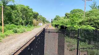 🔴 Long Island Rail Road Train 8705 at Mastic-Shirley Monday May 30, 2022