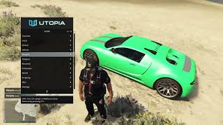 Utopia Mod Menu Showcase Gta Online