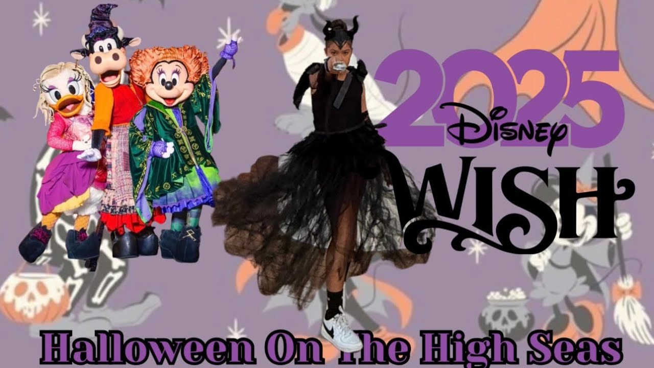 Halloween on the High Seas | Disney Cruise 2025 Vlog + Trick-or-Treat, Pirate Night & Castaway Cay!