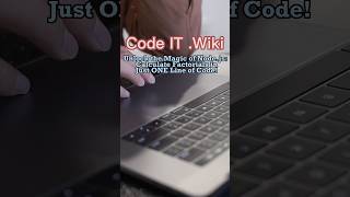 .Js Power Factorial In A Single Line