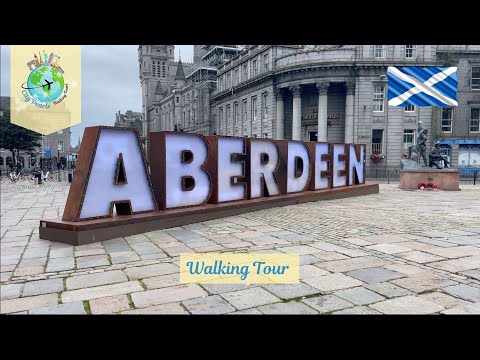 ABERDEEN, SCOTLAND 🏴󠁧󠁢󠁳󠁣󠁴󠁿 | WALKING TOUR