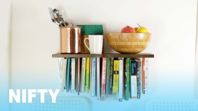 Learn to Make Invisible Bookshelf (Step by Step Tutorial) - K4 Craft