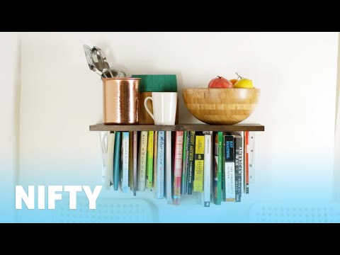 Video: Záhadná optická ilúzia Knihovnička s krásnym minimalistickým dizajnom
