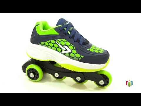 tenis com rodas de patins