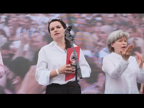 مرشحة المعارضة في بيلاروسيا تغادر البلاد إلى ليتوانيا